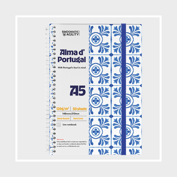 Carnet de notes Alma D´Portugal |Bleu