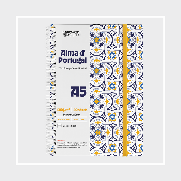 Carnet de notes Alma D´Portugal |Jaune