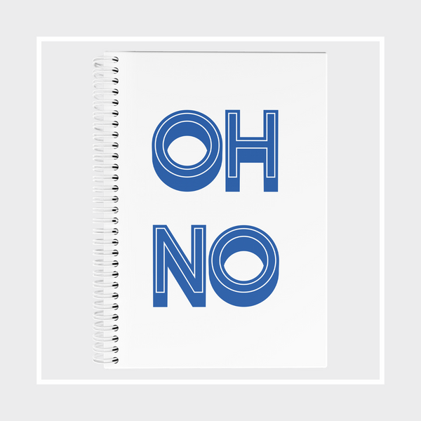Caderno | Out of the box| Oh No