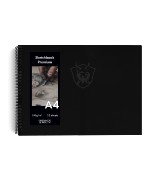Sketchbook A4 Landscape Premium - Agility Collection
